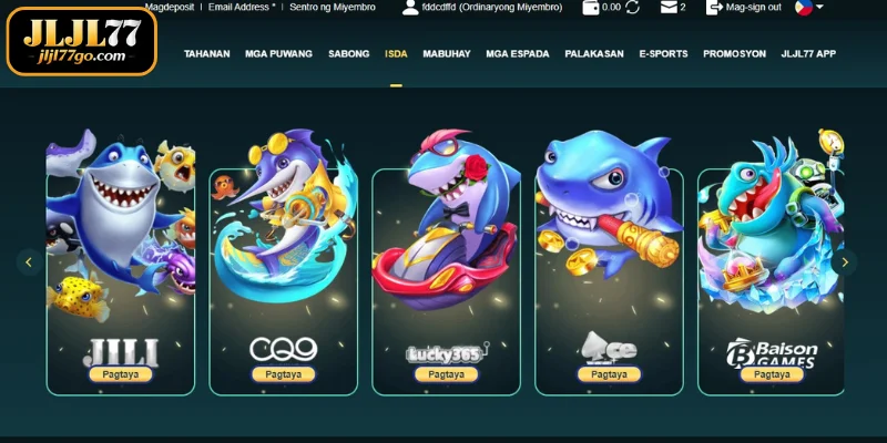 Available gaming halls at Barilan ng Isda JLJL77