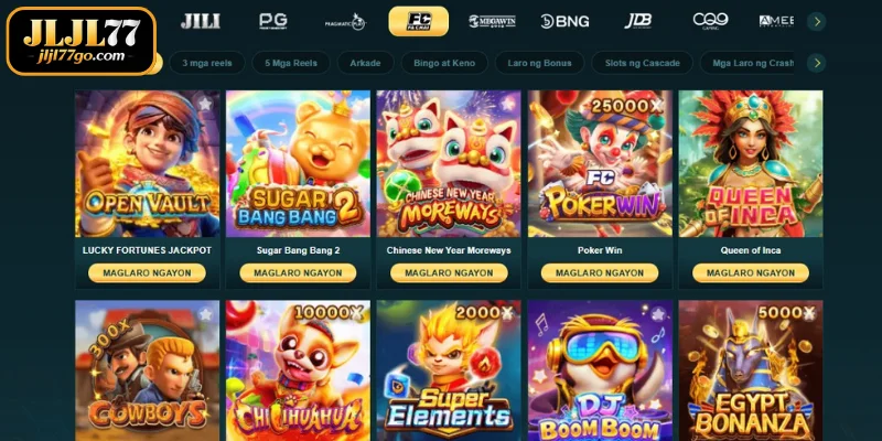 Isang maikling pangkalahatang-ideya Slots ng JLJL77