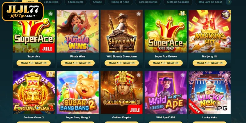 Mga kapana-panabik na laro ng JLJL77 Slots na hindi mo dapat palampasin